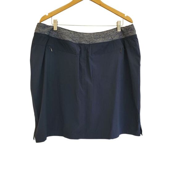 DULUTH TRADING CO. Skort Size 18W Blue - Picture 2 of 9